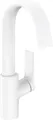 Produktbild: hansgrohe Waschtischarmatur Vivenis, Wasserhahn Bad mit Auslauf Höhe 210 mm, Badarmatur wassersparend, 120° drehbar, Mattweiß
