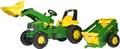 Produktbild: rolly toys® Trettraktor rollyJunior John Deere mit Lader und Trailer, Made in Europe Made in Germany