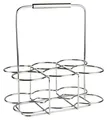 Produktbild: Justinus Lifestyle Flaschenträger  Edelstahl silbergrau 30 x 22 cm