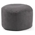 Produktbild: Mokebo Pouf, Anthrazit, Textil, 50x30x50 cm, Oeko-Tex®, Wohnzimmer, Hocker, Poufs