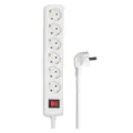 Produktbild: Steckdosenleiste 6-Fach Mehrfachsteckdose mit Save Energy-Schalter zum Stroms...
