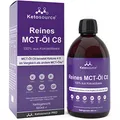 Produktbild: MCT C8 Öl | 4X Ketone vs Andere MCT | 99%+ Reinheit | 500ml Kunststoff