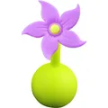Produktbild: Haakaa Milchpumpe Blumenverschluss - Violett (MHK010-P)