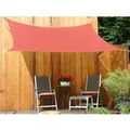 Produktbild: Floracord Vierecksonnensegel HDPE Terracotta 250 cm x 300 cm