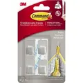 Produktbild: CommandTM Edelstahl-Metallhaken Größe S, 17031SS-4ES, 4 Haken, 5 Strips | Packung (1 Stück) - Silber