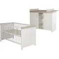 Produktbild: Roba Babyzimmer-Set, Weiß, Holzwerkstoff, 76x82x144 cm, Hergestellt in Europa, Babymöbel, Babyzimmer-Sets