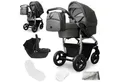 Produktbild: bergsteiger Kombi-Kinderwagen Babywagen Capri 3in1, Kombikinderwagen Komplettset, (10-tlg)