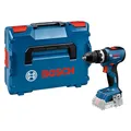 Produktbild: Bosch Professional 18V System Akku-Bohrschrauber GSB 18V-65 (bürstenloser Motor, Kopflänge 175, inkl L-BOXX)