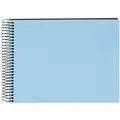 Produktbild: goldbuch Spiralalbum Bella Vista ohne Fenster 24x17 40 schwarze Seiten himmelblau