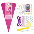 Produktbild: URSUS Schultüte Schultüten-Bastelset easy line,Einhorn, pink