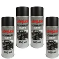 Produktbild: Standardspray 4 Lackspray Schwarz matt 400 ml je Spraydose