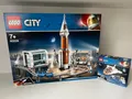 Produktbild: LEGO CITY: DEEP SPACE ROCKET AND LAUNCH CONTROL (60228) + 60204 - NEW - SEALED