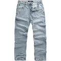 Produktbild: REPUBLIX Loose-fit-Jeans ZACHARY Herren 90s Denim Jeans Hose Straight Baggy blau W38/L32