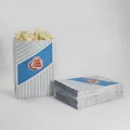 Produktbild: Popcornloop Blaue Popcorntüten 50 Stück Popcorn Box