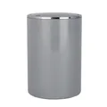 Produktbild: Wenko-Wenselaar GmbH & Co. KG WENKO Mülleimer Inca, 5 Liter, Schwingdeckeleimer für Bad oder Haushalt, Farbe: grau 22562100