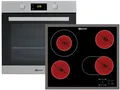 Produktbild: Bauknecht BAKO 1875 VA Set Backofen BAK3 KN8V IN + Glaskeramikkochfeld CTAR 7642 IN