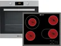Produktbild: Bauknecht BAKO 1875 VA Set Backofen BAK3 KN8V IN + Glaskeramikkochfeld CTAR 7642 IN