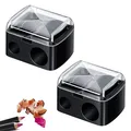 Produktbild: 2 Stück Makeup Sharpener Anspitzer Spitzer Kosmetikstifte Make-up-Bleistiftsp...