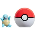 Produktbild: Jazwares Pokémon Clip'n'Go Poké Balls Schiggy #3 & Pokéball (PKW3636)