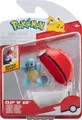 Produktbild: Jazwares Pokémon – Clip & Go Squirtle mit Pokéball