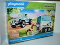 Produktbild: PLAYMOBIL Country 70511 PKW/Jeep mit Ponyanhänger NEU! passt zu: Pferdeanhänger