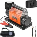 Produktbild: VEVOR tragbarer 12-V-Reifenfüller, 7,06 CFM, 150 PSI Offroad-Luftpumpe mit Adapter, inklusive 6,5 Fuß langem Netzkabel, 26 Fuß langem Luftschlau...