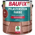 Produktbild: BAUFIX Pflasterstein Farbe rot matt, 2.5 Liter, Beton- und Bodenfarbe - Rot