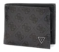 Produktbild: GUESS Milano Bifold No Coin Wallet M Kartenetui Black dunkelgrau schwarz