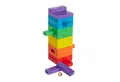 Produktbild: relaxdays Stapelspielzeug Holz Wackelturm bunt