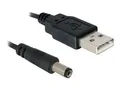 Produktbild: Delock Stromkabel - GS-Buchse 5,4 mm (M) zu USB (M)