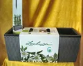 Produktbild: Lechuza TRIO COTTAGE 30 granit Komplett - mit Rankgitter