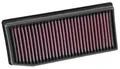 Produktbild: K&N Filters Luftfilter 33-3007 Langzeitfilter für DACIA RENAULT LADA CLIO 4 1 2