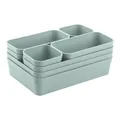 Produktbild: 1x Schubladen-Organizer Set Aufbewahrungs-Box Einteiler Trenn-System verstell...
