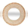 Produktbild: Atmosphera - Célia geflochtener Spiegel Ø68x2cm