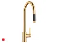 Produktbild: Dornbracht Tara Ultra Pull-Down Messing Gebürstet 33 870 875-28 Hochdruckarmatur