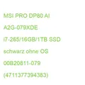 Produktbild: MSI PRO DP80 AI A2G-079XDE i7-265/16GB/1TB SSD schwarz ohne OS 00B20811-079 (471