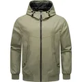 Produktbild: Ragwear Outdoorjacke Tyller Leichte Übergangsjacke mit Kapuze grün XXL (54)