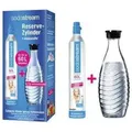 Produktbild: Co2-zylinder 1 L Glasflasche (spülmaschinengeeignet) Wassersprudler Crystal 2.0 Easy One Touch Easy