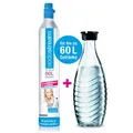 Produktbild: SodaStream Reserve CO2 Zylinder 60L inklusive Glaskaraffe spülmaschinengeeignet