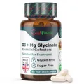 Produktbild: Magnesiumglycinat 400 mg Vitamin D3 1000IU Essentielle Cofaktoren Premium