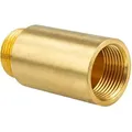 Produktbild: Tecuro - Hahnverlängerung 3/4 Zoll (dn 20) x 55 mm - Messing blank