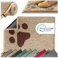 Produktbild: KESSER Fußmatte Schmutzfangmatte rutschfest für Innen- & Außenbereich, Höhe: 7 mm, Teppich für Wohnungseingang, Büro & Vorzimmer rosa 120 cm x 80 cm x 7 mm