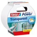 Produktbild: tesa extra Power Reparaturband transparent, selbstklebend, für Haushaltsreparaturen, 10m x 50mm
