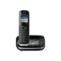 Produktbild: Panasonic KX TGJ320GB - Schnurlostelefon - Anrufbeantworter mit Rufnummernanzeige - DECT - Schwarz (KX-TGJ320GB)