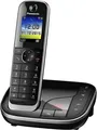 Produktbild: Panasonic KX-TGJ320GB Schnurlostelefon ECO-DECT GAP Schwarz mit Anrufbeantworter