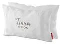 Produktbild: Deko Kissen GIPFELGRUSS Träum Schön 25x40cm weiß grau LaVida WA
