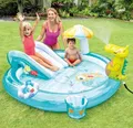 Produktbild: Intex Play Center Aufblasbarer Kinderpool Gator Schwimmbad 201x170x84 cm 57165