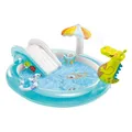 Produktbild: Intex Planschbecken Pool Krokodil mit Rutsche, Wassersprinkler