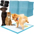 Produktbild: 100x HundeTrainingspads+30 Kotbeutel | saugstarke Welpen EinwegHygiene Unterlage