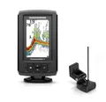 Produktbild: Humminbird Fischfinder Echolot PiranhaMAX 4 komplett mit XNT 9 28 T-Geber